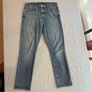 MOTHER ‘The Mid Rise Dazzler Ankle’ Whiplash Wash Women’s Size 29